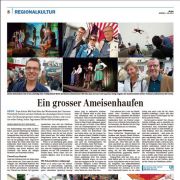Zum dritten Mal fand über das Wochenende das Ustermer Hinterhalt-Festival auf dem Gelände des ehemaligen Kinos Central statt. Ein Riesenprogramm musste abgearbeitet werden, und es war ein voller Erfolg. Jeden Tag kamen 500 bis 600 Kulturbegeisterte.
